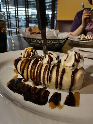 Ice Cream Chimichanga - so good!