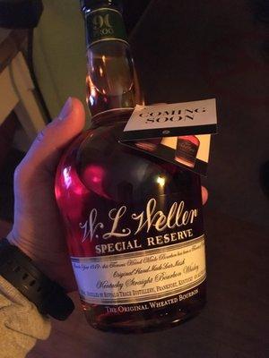 Some real good whiskey.