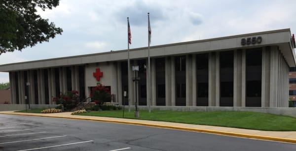 Therapy office is in a suite in the American Red Cross building.