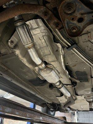 Have a rusty, loud exhaust problem? We can help!