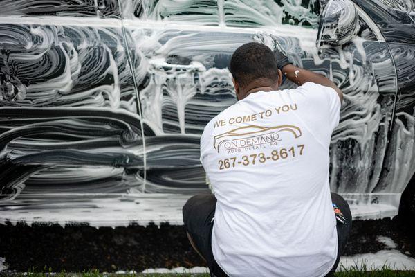 Car detailing at your home or office.