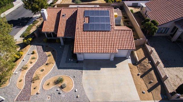 Solar System Palmdale, CA installed by AV's #1 Rated Solar Company.