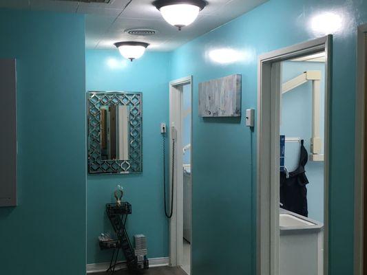 Our treatment rooms.