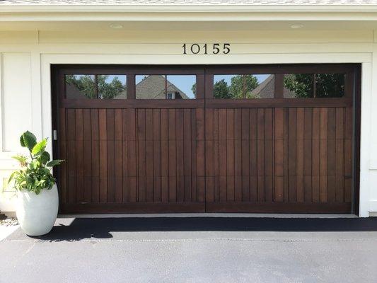 Custom wood doors!