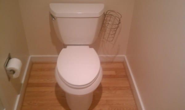 New toilet in Annapolis