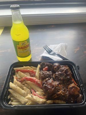 Oxtail and Rasta pasta