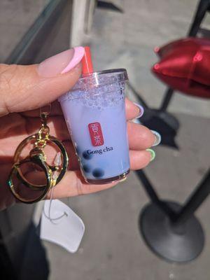 National Bubble Tea Day Got my free key chain