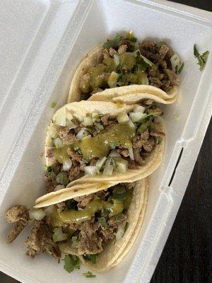 Carne asada tacos