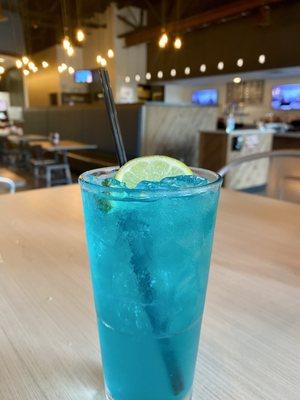 The "Blue Julio" Cocktail