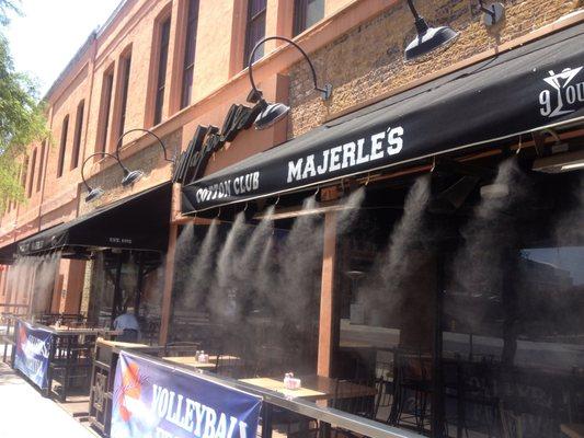 Mist system at Majerle's by Señor Mist!