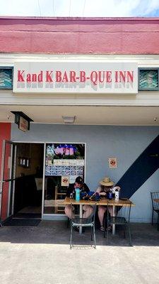 Storefront (05/15/23). #KAndKBarbequeInnInc #Kailua #Oahu #Hawaii #LocalGrindz #FoodPorn