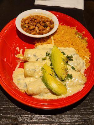 Enchiladas Ala Crema