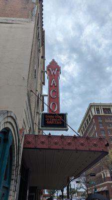 Adjacent to the Waco Hippodrome.