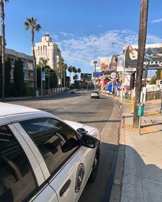 Providing retail patrol on Sunset Blvd. Contact us for a quote! (818) 813-3668 www.meridiansecuritygroup.org