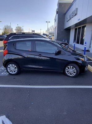 16' Chevy Spark. Good trade in deal.