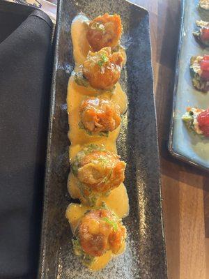 Spicy Wasabi tuna balls