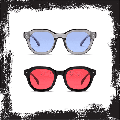 Whether you're looking for a classic black tint or a trendy blue one, we've got you covered.