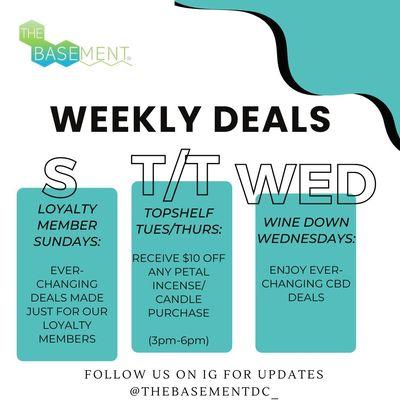 Weekly Deals