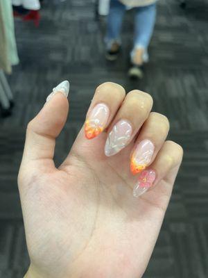 gel x almond