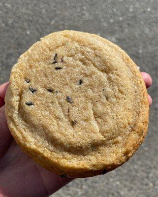 Lemon lavender cookie