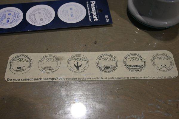 Denali stamps