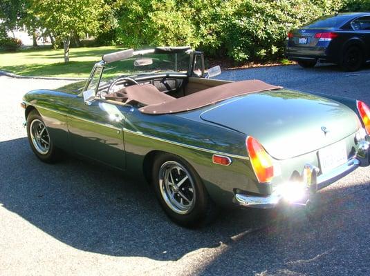 73 MGB fixed by Jim after others fouled up my carbs