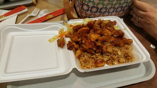 Teriyaki Chicken at Sakura Express