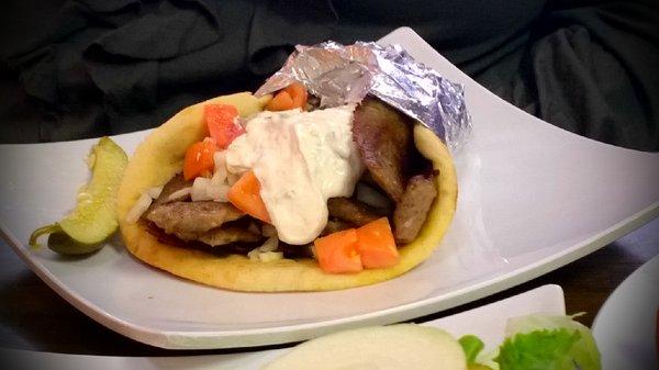 Outstanding Double Damn Gyro sandwich Delicious  Love