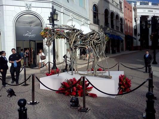 Experience Deborah Butterfield's sculpture, "Storm Castle" at 2 Rodeo where Dayton and Rodeo meet.