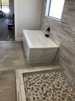 Bathroom remodel