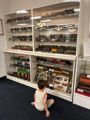 Great collection of trains.