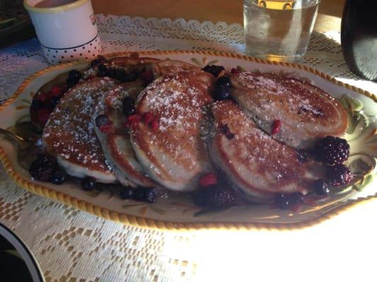 The best pancakes we've ever eaten.  Really!