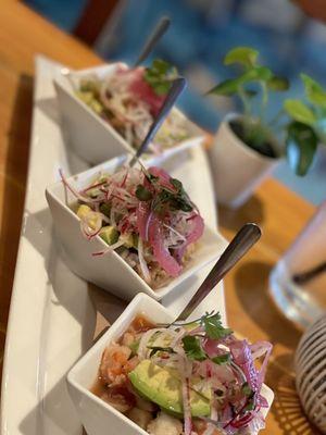 Trio de Ceviches