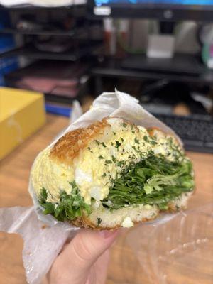 Egg salad sandwich