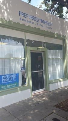 Welcome to Preferred Property-Management and Real Estate! 365 E. Santa Clara St. in beautiful downtown Ventura! Serving all Ventura County!