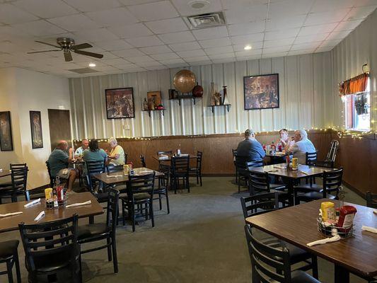 Dining area