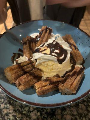 churro ice cream