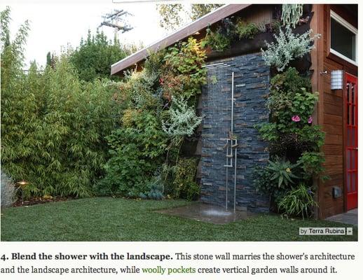 Design Ideas for an Exhilarating Outdoor Shower