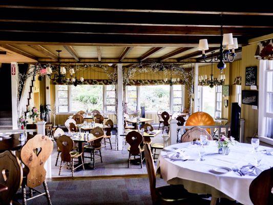 Dining room where breakfast is served