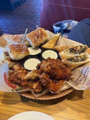 Appetizer sampler