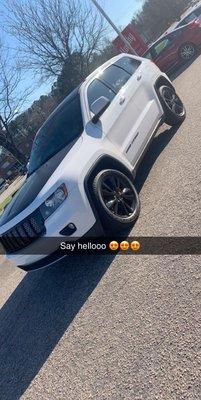 My new 2013 Jeep grand Cherokee Laredo