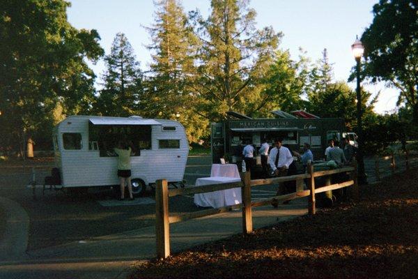 La Roca served dinner at our wedding out of the black truck on the right. So clean and sleek!