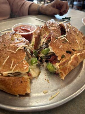 The Deluxe Calzone