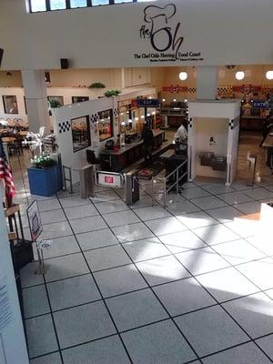 Food court at Sheridan Tech