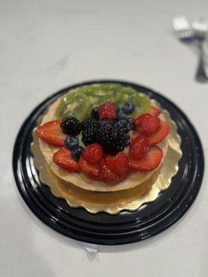 Delicious fruit tart