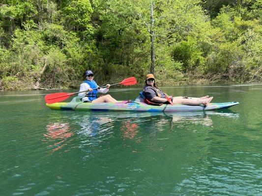 Come rent our new tandem kayaks on a White River float trip this summer!