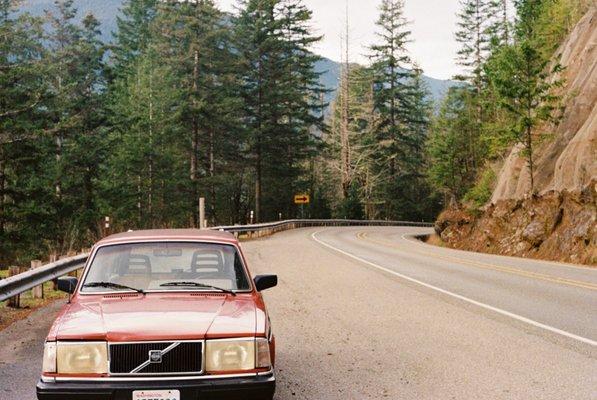 My 1986 Volvo 240 wagon.