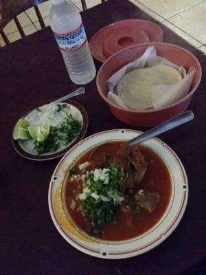 That is some goat birria hidden in a bar