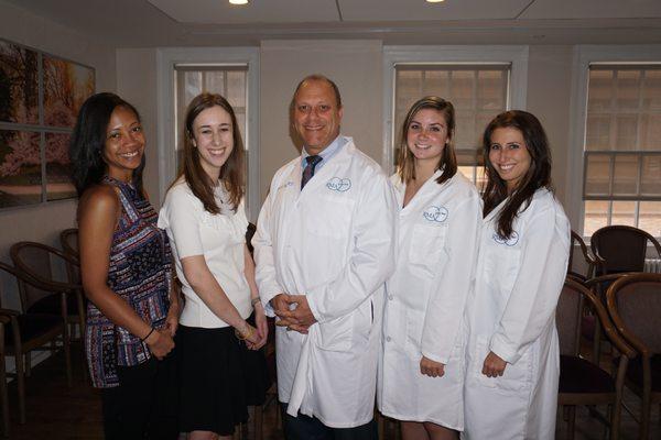 Dr Daniel Stein with his IVF Coordinators and Nurses