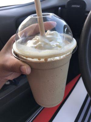 vanilla frozen coffee